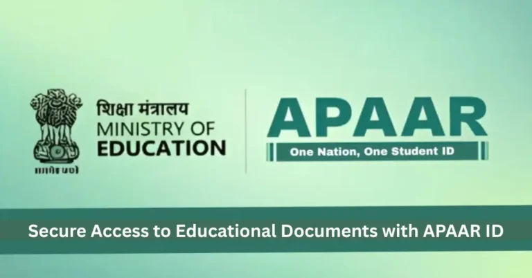 Secure Access to Educational Documents with APAAR ID