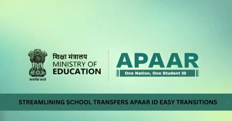Streamlining School Transfers APAAR ID Easy Transitions